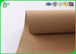 Different Color Washable Kraft Liner Paper Roll For Making Bag / Wallet