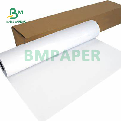 20lb Bond 2&quot; Core Wide Format Inkjet CAD Plotter Paper For Drawing 36&quot; x 300'