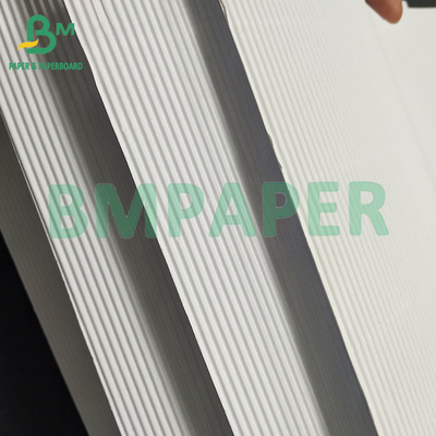 Stable Wide Applicability Two Layers Of White F Flute Paper 1mm For Cosmetic Products Packing