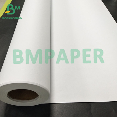 24&quot;*150ft 20lb Coil 2 Inches White CAD Bond Paper For Engineering Drawing 36&quot;*150ft