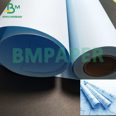 24Inch 50 Yard Double Sided CAD Blueprint Paper 20lb for Electrostatic mapping