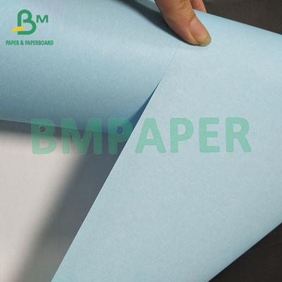 24" 36" Wood Pulp Copy Paper Single Side Blue CAD Engineering Bond Paper 80g