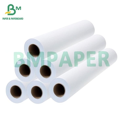 80grs Inkjet Roll Premium Bond Paper 36inch x 50 For Wide Format Printing