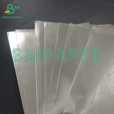 70gsm Silver Waterproof Durable Aluminized Beer Label Paper Rolls