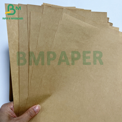 Recyclable 150grs Brown Semi Estensible Packing Bag Kraft Paper