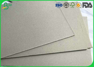 Eco Friendly Grey Board Paper 500 - 2500gram For Lever Arch Files / Toolbox