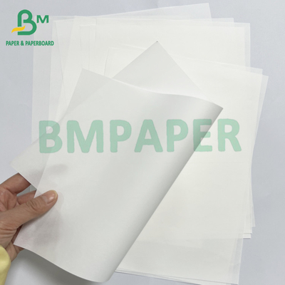 Snack Bag Paper 35gsm 38gsm Wrap Food White Greaseproof Paper