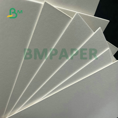 787x1092mm 0.4mm 0.45mm 0.5mm Uncoating Pure White Beermat Board For Paper Coasters