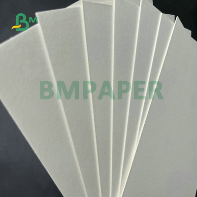 787x1092mm 0.4mm 0.45mm 0.5mm Uncoating Pure White Beermat Board For Paper Coasters