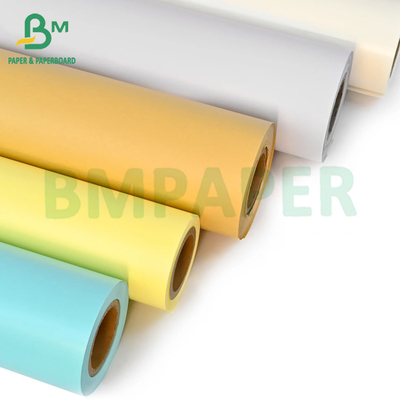 Kraft Color Silicon One Sided Coated Release Paper 60GSM 80GSM For Sticker