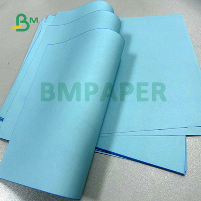 70 x 100cm 50grams  55grams 60grams Blue pink Carbonless NCR Paper For Printing