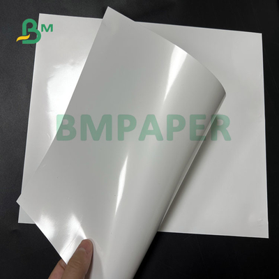 120um 130um 150um 1090mm Width Glossy One side Thermal Synthetic Paper For  Making Wrist band