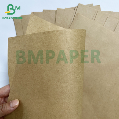 Strong Food Grade 65 70 GSM Unbleached Brown Package Bag Paper