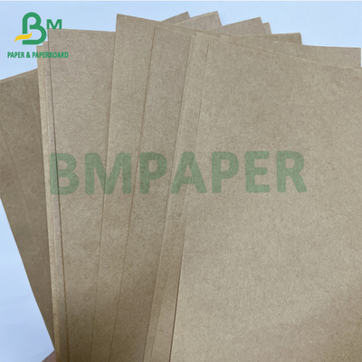 Recyclable Extensible 70 90 GSM Brown Food Packaging Bag Paper