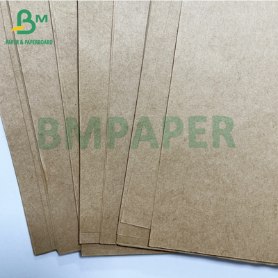 Recyclable Extensible 70 90 GSM Brown Food Packaging Bag Paper