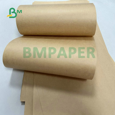 85cm 125cm 40gram 50gram 60gram Unbleached Craft Coil Roll For Document Bags Eco friendly