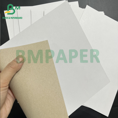 High Stiffness One Side Coated 200 500 GSM White Lined Duplex Board