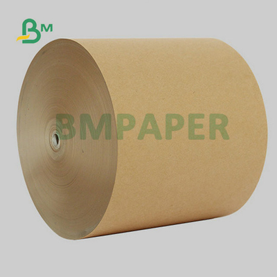 150gram 200gram 250gram Uncoated Unbleached Kraft Paper Rolls For Making Box 70cm 100cm