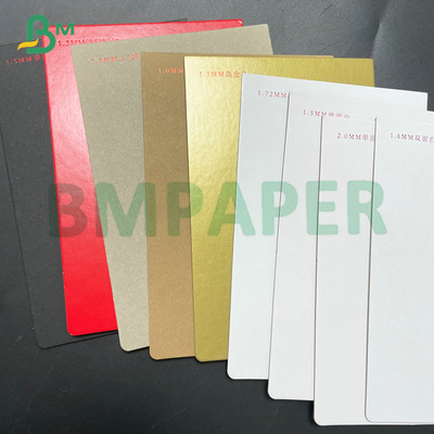 Multi-color Thick Laminated Paperboard 1mm  1.5mm 2mm For Making Rigid Boxes