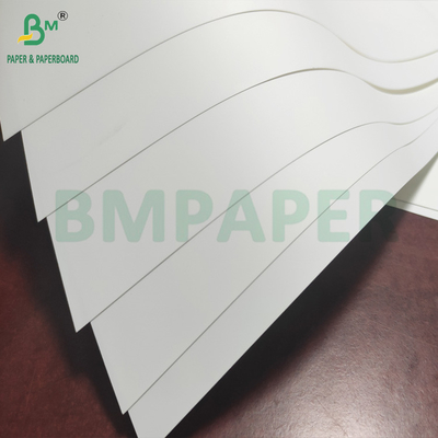 Matte Double Sided Waterproof White PP Synthetic Paper 80 - 400um