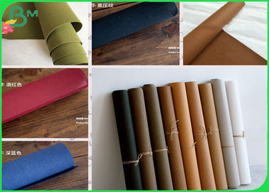 Washed Kraft Liner Paper / Hand - Washed Kraft Paper 150cm X 110 M For Wallets