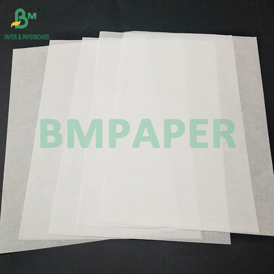 40gsm 50gsm White Greaseproof Parchment Paper For Sandwich Wrapping Paper