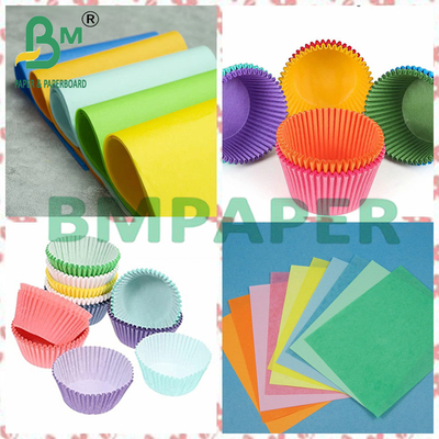 508mm 600mm Greaseproof Colored Baking Cups Liners Paper For Muffin Cupcakes