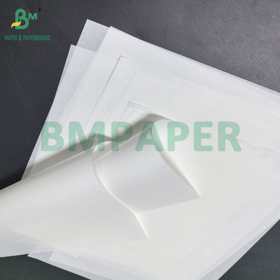 50g Deli Oil Proof Eco Friendly Sandwich Wrapping White Bleached Paper Roll