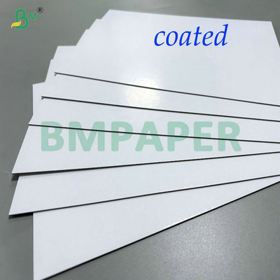 1.2mm 1.5mm 2 Side Coated White Laminated Cardboard For Cosmetic Packaging Boxes 70x100cm