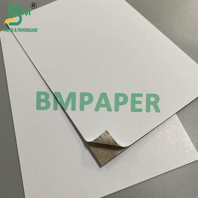 Bright White Claycoated Board With Gray Core 28 X 39&quot; Custom Size Solid Paperboard
