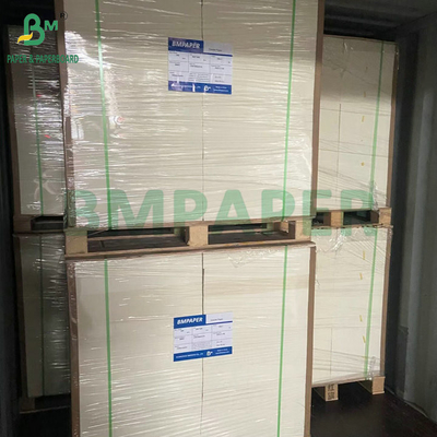 0.7mm 0.9mm Quickly Absorbent Off White Uncoated Pulp Board For Beer Pads