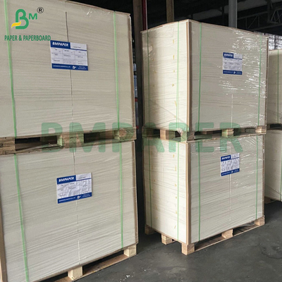 0.7mm 0.9mm Quickly Absorbent Off White Uncoated Pulp Board For Beer Pads