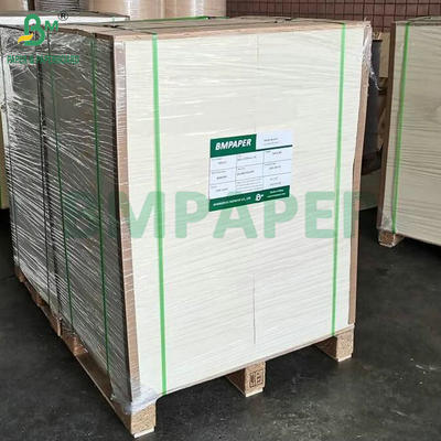 0.7mm 0.9mm Quickly Absorbent Off White Uncoated Pulp Board For Beer Pads