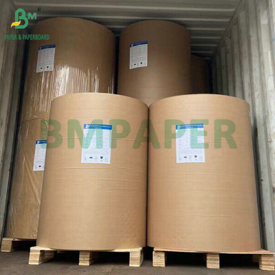 75grs 80grs Brown Semi Extensible Cement Sack Kraft Paper 1020mm 1120mm