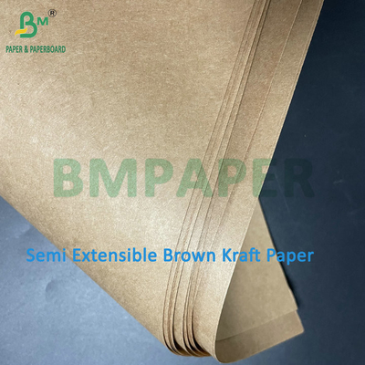 75grs 80grs Brown Semi Extensible Cement Sack Kraft Paper 1020mm 1120mm