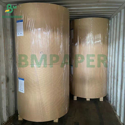 75grs 80grs Brown Semi Extensible Cement Sack Kraft Paper 1020mm 1120mm