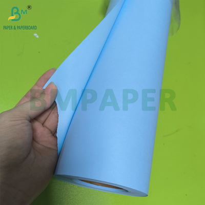 Uncoated Ink Jet Single Sided Blue Colored Plotter Paper for CAD Drawings
