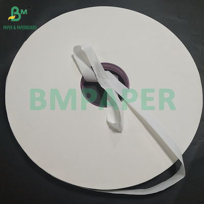 24gsm 32mm Food Grade Degradable White Straw Wrapping Paper For Straw Packing