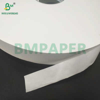 Smooth High Strength 24gsm 28gsm White Kratf Paper For Straw Wrapping