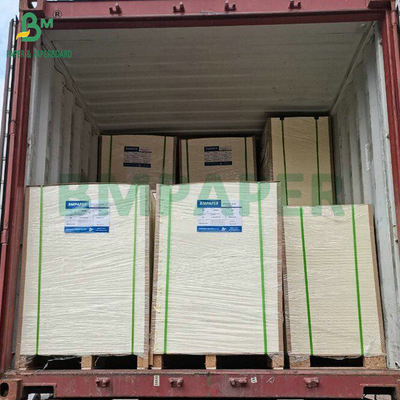 Natural White 600um 900um Double Sided Uncoated Beer Pads Paperboard