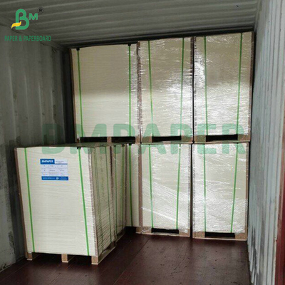 Natural White 600um 900um Double Sided Uncoated Beer Pads Paperboard