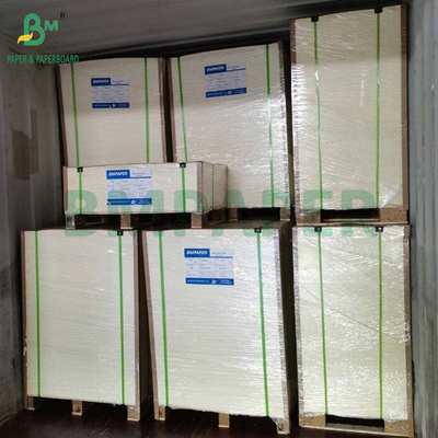 Natural White 600um 900um Double Sided Uncoated Beer Pads Paperboard