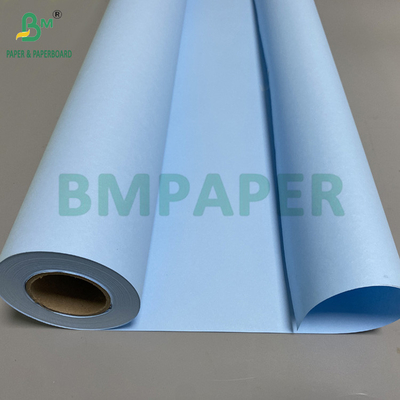 2 Sides Blue Plotter Inkjet Printing CAD Drawing Engineering Paper 24&quot; X 150ft 500ft