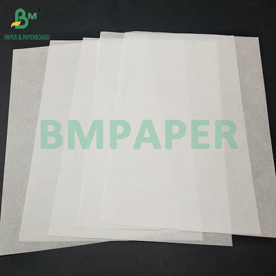 60gsm Kit7 Pure Bleached Greaseproof Paper For Wrapping Kebabs