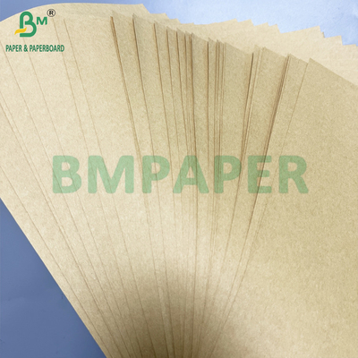 500mm High Strength 70 90 GSM Brown Pure Kraft Paper Roll Parcel Wrapping