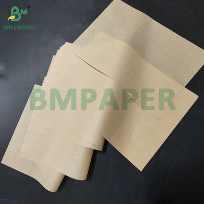 35gsm 40gsm Brown Greaseproof Sandwich Packaging Paper For Food Basket 700mm