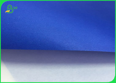 Printable Single Side Blue Uncoated Woodfree Paper 45 - 80g For Magazines