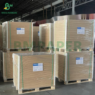 Strong Rigidity 1mm 1.5mm White Top White Back Laminated Hard Cardboard