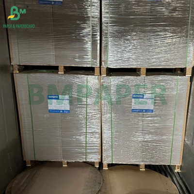 400gsm 450gsm Carton Board C1S Grey Back Duplex Paper Sheets 65 x 45cm