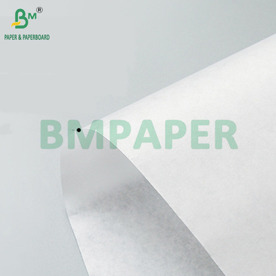 35GSM 40GSM MG White Kraft Paper For Fast Food Bags 715mm Good Toughness